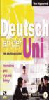 DEUTSCH AN DER UNI - NĚMČINA NA UNIVERZITĚ